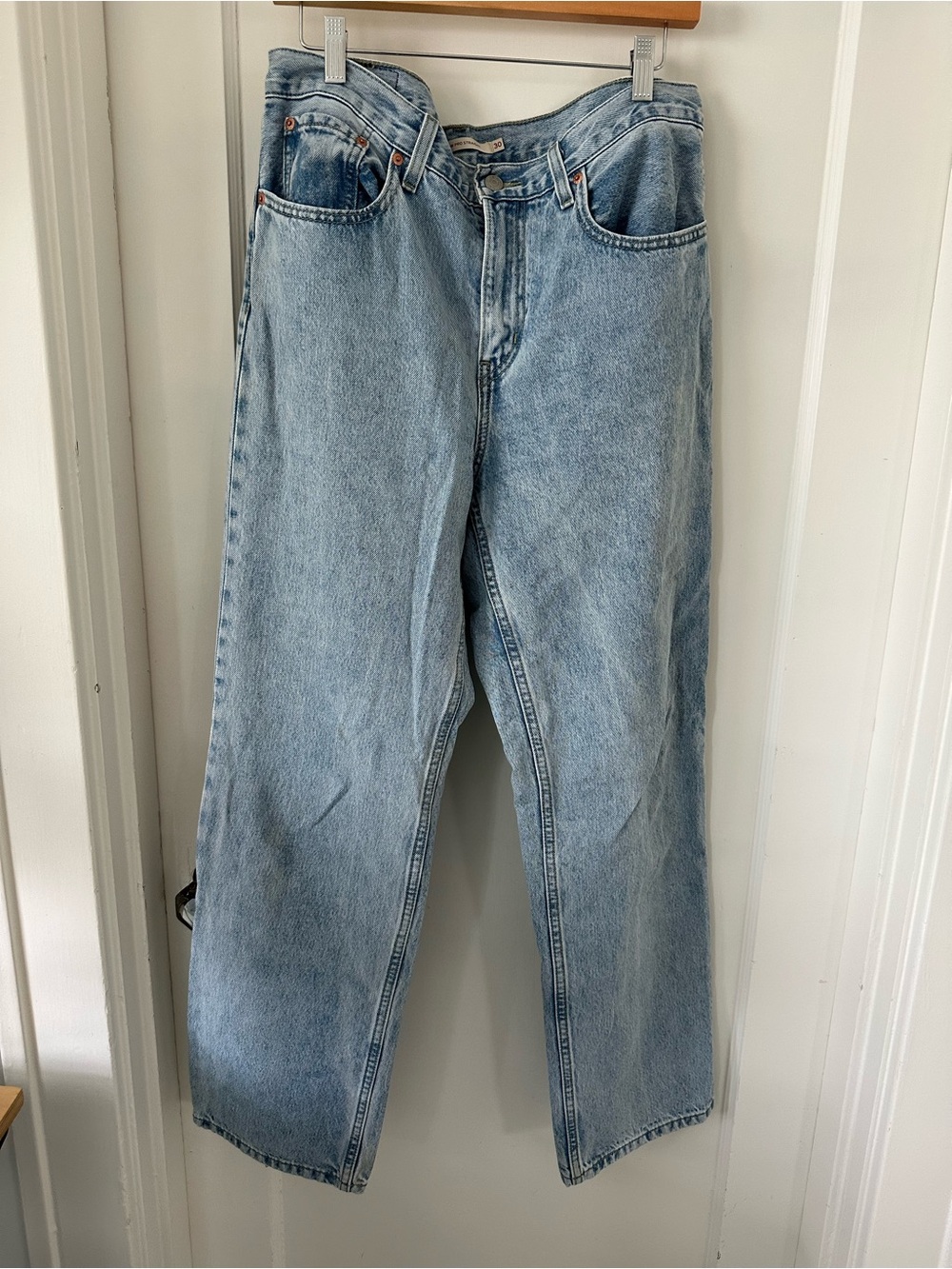 Levi's Light Blue Relaxed Straight Women’s Jeans - Low Pro